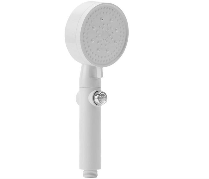Cap de dus, Zola®, functie de STOP, otel inoxidabil si plastic, lungime 25.5 cm, alb
