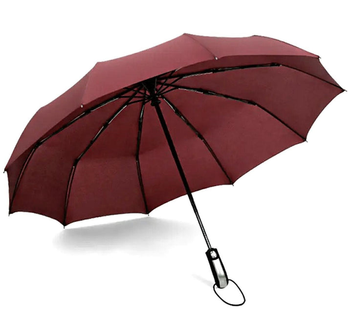 Umbrela, Zola®, pliabila, maner solid, diametru exterior 116 cm, rosie
