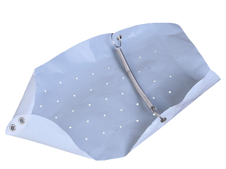 Protectie fier de calcat, Zola®, anti-stralucire, din teflon, usor de curatat si asamblat, universal, alb, 24x16.5 cm