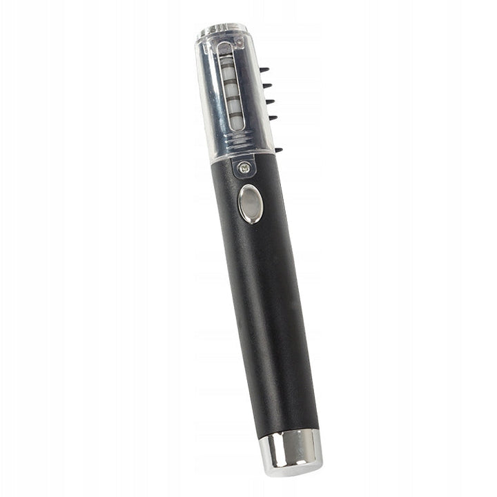 Pieptan electric de animale, Zola®, pentru descurcarea parului, cu buton,  21x5.5x2.5 cm, negru