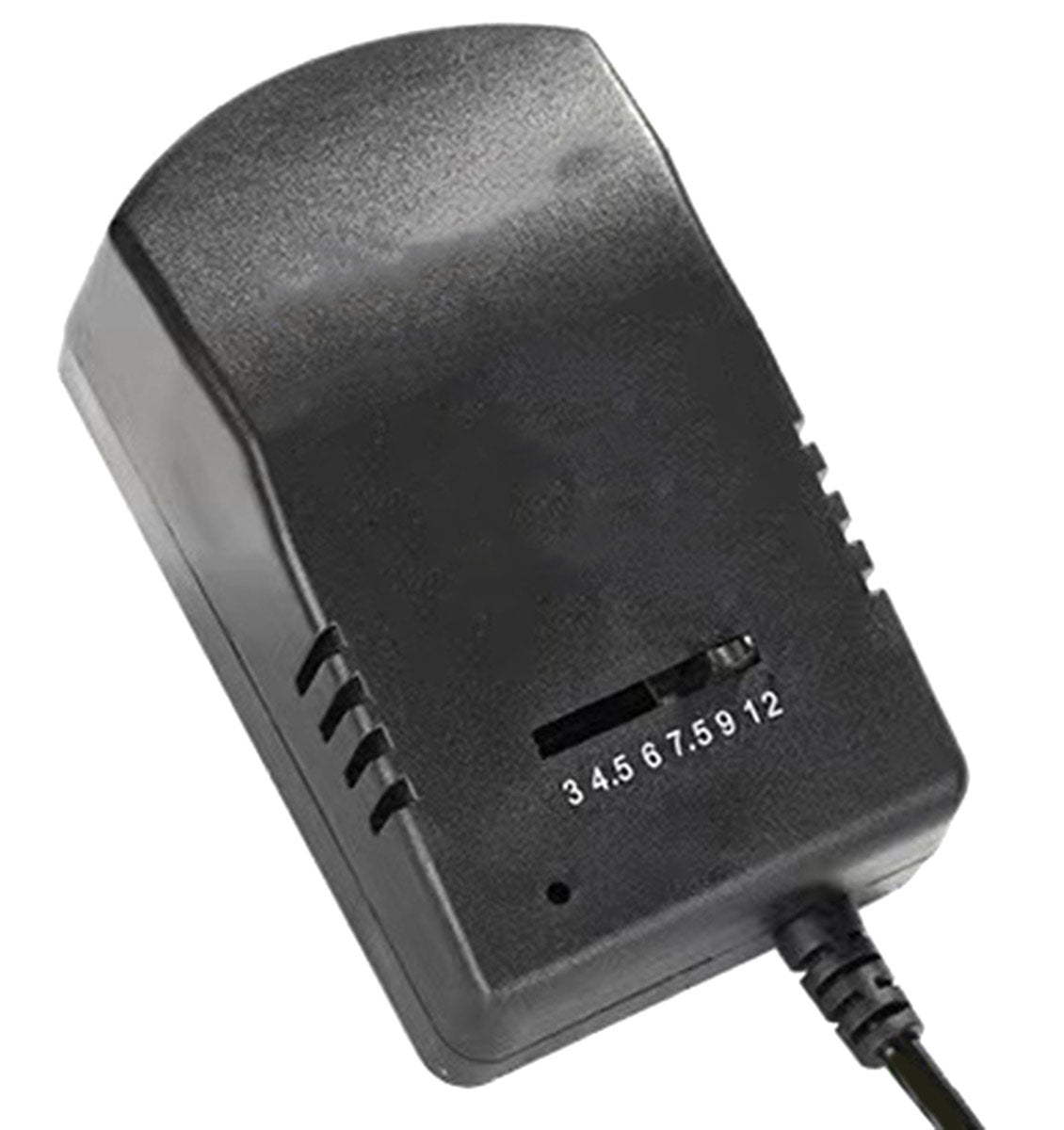 Incarcator universal, Zola®, cu 6 terminale interschimbabile, tensiune de iesire de la 3V pana la 12V, 24W, curent maxim 3A, 8 x 5 x 3.4 cm, neagra