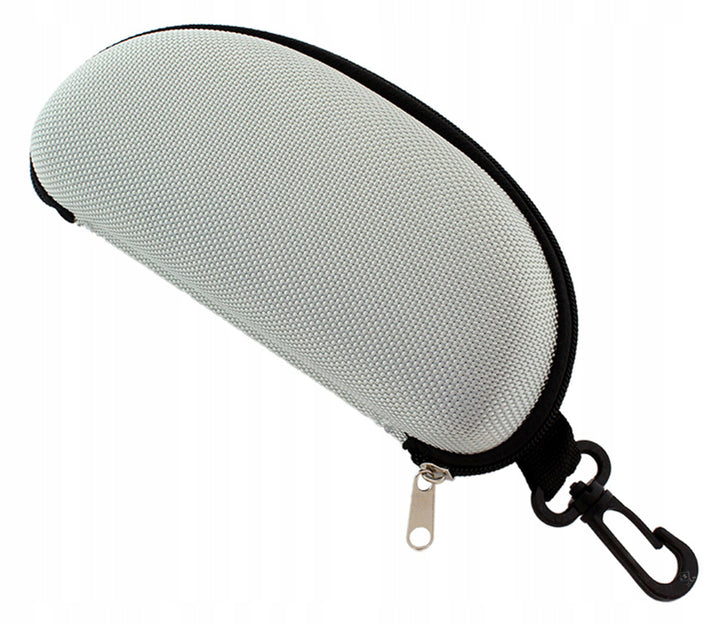 Toc pentru ochelari, Zola®, gri, universala, captuseala moale, 17x8.5 cm