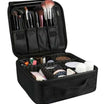 Geanta organizatoare cosmetice pentru calatorie, Zola®, cu fermoar, maner, poliester, 25.5x23x9 cm, negru