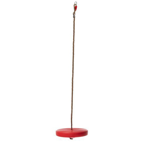 Leagan de gradina, Zola®, din plastic, rotund, rosu, dimensiuni sezut 28x4 cm, greutate maxima suportata 150 kg
