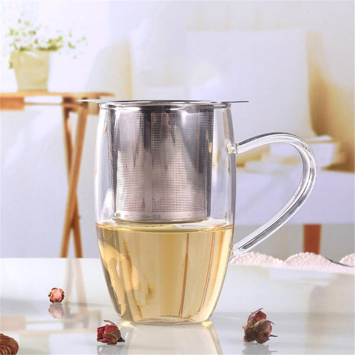 Infuzor pentru ceai si plante, Zola®, otel inoxidabil, 6.5x10 cm, argintiu