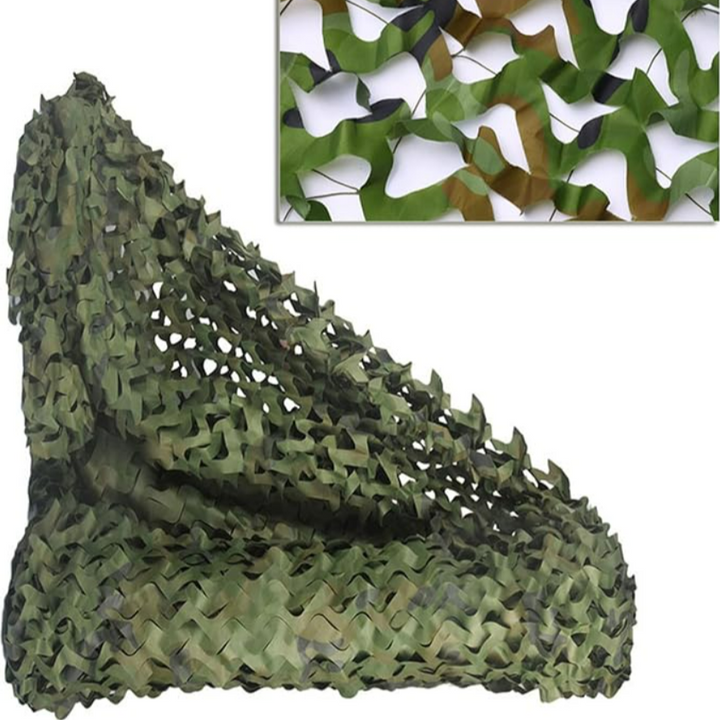 Plasa de camuflaj, Zola, rezistenta la apa, poliester oxford, 3 x 4 m, usor de instalat, verde