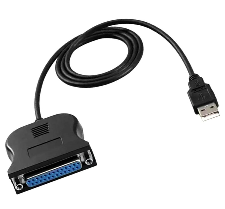 Adaptor USB la LPT, Zola®, compatibil cu USB 2.0 si USB 2.1, lungime cablu 1 m