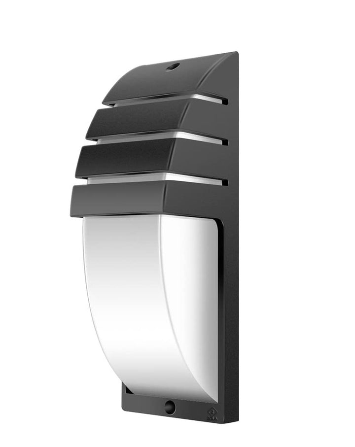 Lampa de gradina, Zola®, rezistenta la conditiile meteorologice IP54, soclu E27, 35.2x12.8x11.3 cm, neagra