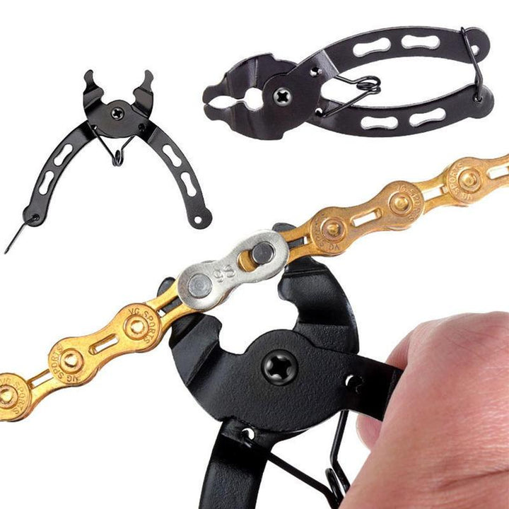 Cleste pentru lant de bicicleta, de fixare/deblocare, Zola®, maner antialunecare, negru