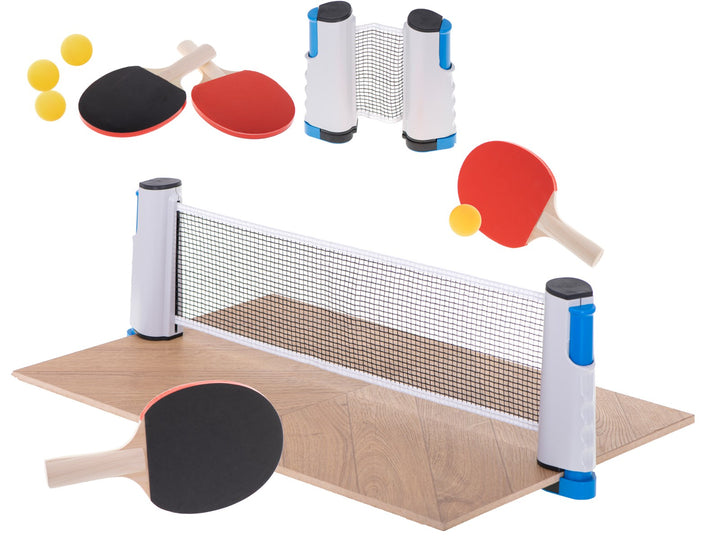 Set tenis de masa, Zola®,  cu 2 rachete, 3 mingi si o plasa