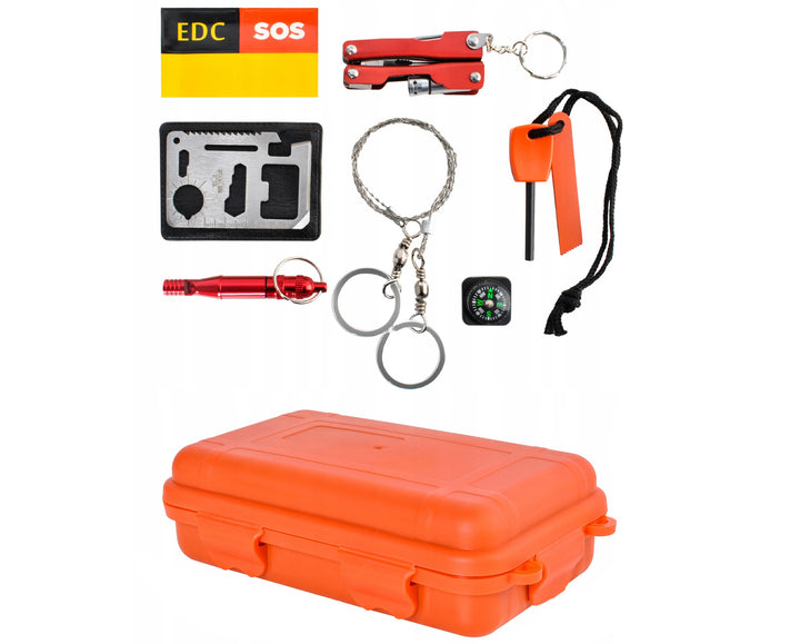 Instrumente multifunctionale de supravietuire in caz de urgenta, Zola®, 7 in 1, multifunctional