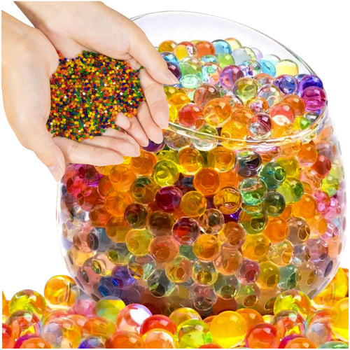 Set bile din hidrogel, Zola®, multicolore, Expandabile in apa, biodegradabile, diametru  3mm, 20x5 g