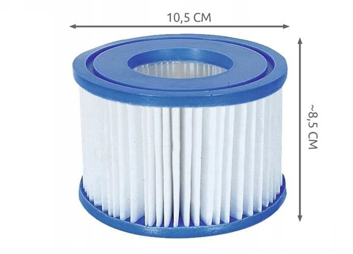 Set 2 cartuse de filtrat Bestway FlowClear (VI) 58323, pentru pompele de filtrare Lay-Z-SpaTM