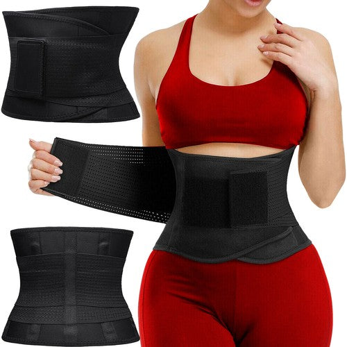 Corset modelator pentru slabit, Zola®, ajustabil, circumferinta taliei 75-95 cm, 23x108 cm