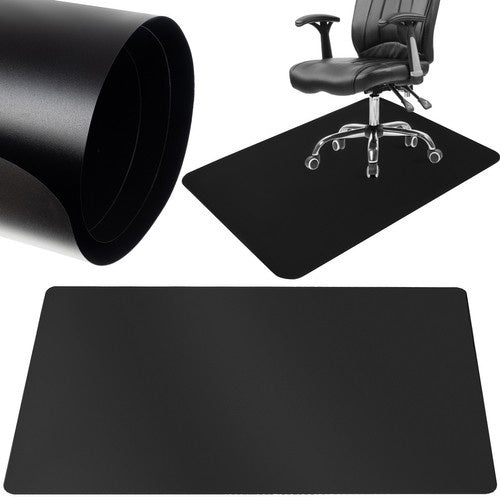 Covoras de protectie pentru scaune de birou, Zola®, transparent, 90x130 cm , negru