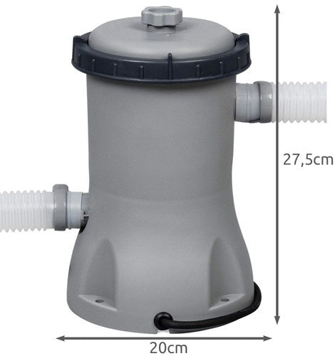 Pompa curatare piscina cu filtru inclus, Bestway, FLOWCLEAR, 2006 l/h, 530 gal