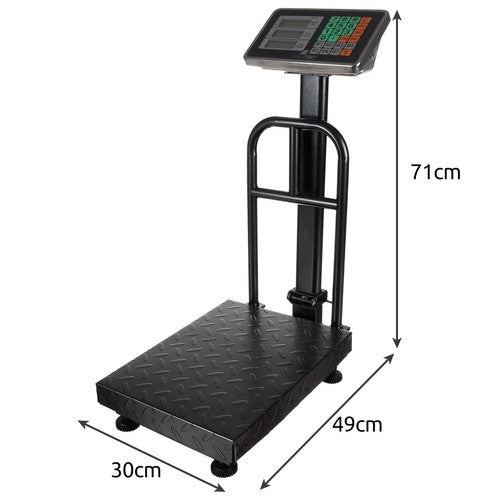 Cantar cu platforma, Zola, digital, 150 kg, industrial, 71x30x49 cm