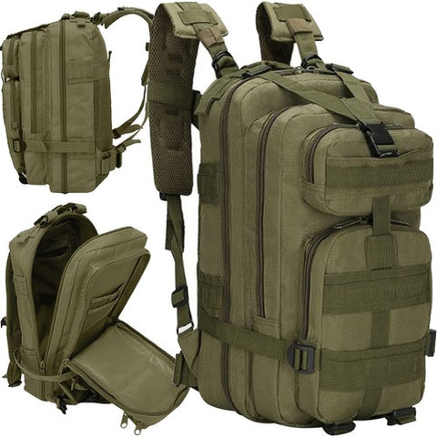 Ghiozdan militar, Zola®, bretele reglabile, capacitate 38 l, camuflaj, marime XL , 29x37x55 cm