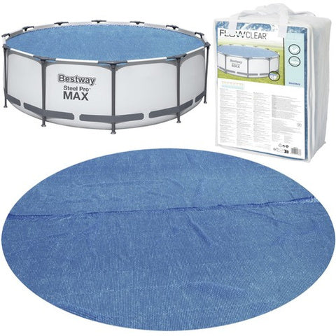 Prelata solara pentru piscina Bestway, Flowclear Solar, rotund, 366 cm