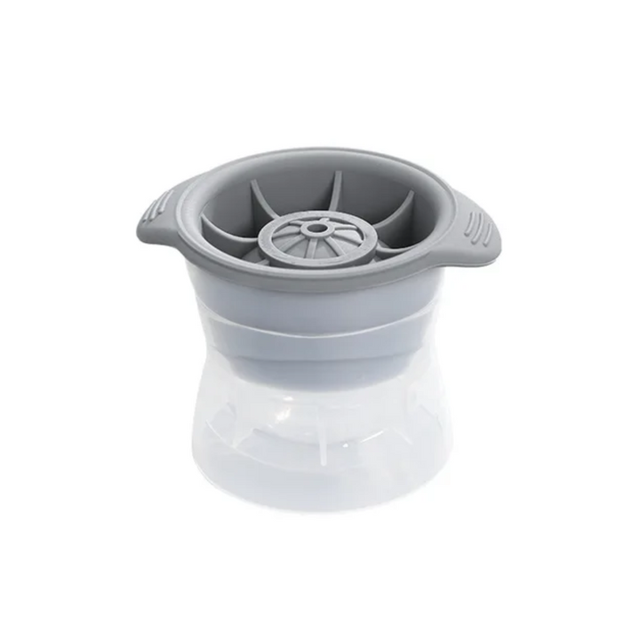 Forma pentru gheata, UBX®, silicon, sfera, 7.5x6.5 cm, gri