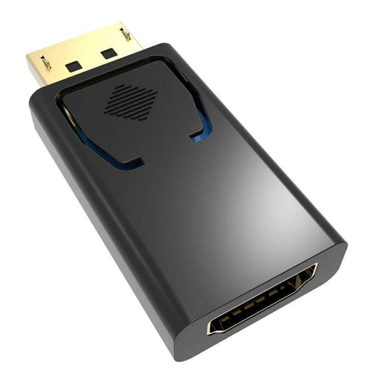 Adaptor display port HDMI, Zola®, rezolutie FULLHD 1080p, unidirectional, negru, 5x2.3 cm