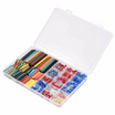Kit 658 piese conectori electrici si tuburi termocontractabile, Zola, pentru reparatii electrice, cabluri 0.5-1.5 mm² / 1.5-2.5 mm², material ignifug, flexibil,cutie depozitare