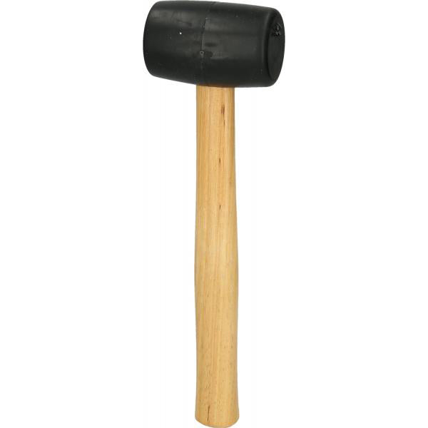 Ciocan de cauciuc, Zola®, maner din lemn, lungime 26 cm