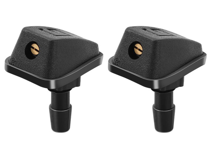 Set 2 duze de spalare parbriz, Zola®, model universal, reglare fluxului 360 de grade, 0.9x1.6x2.6 cm, negre