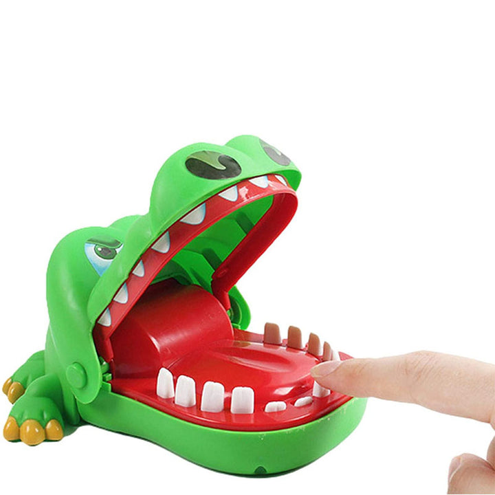 Joc de indemanare pentru copii, Zola®, model crocodil la dentist, din plastic
