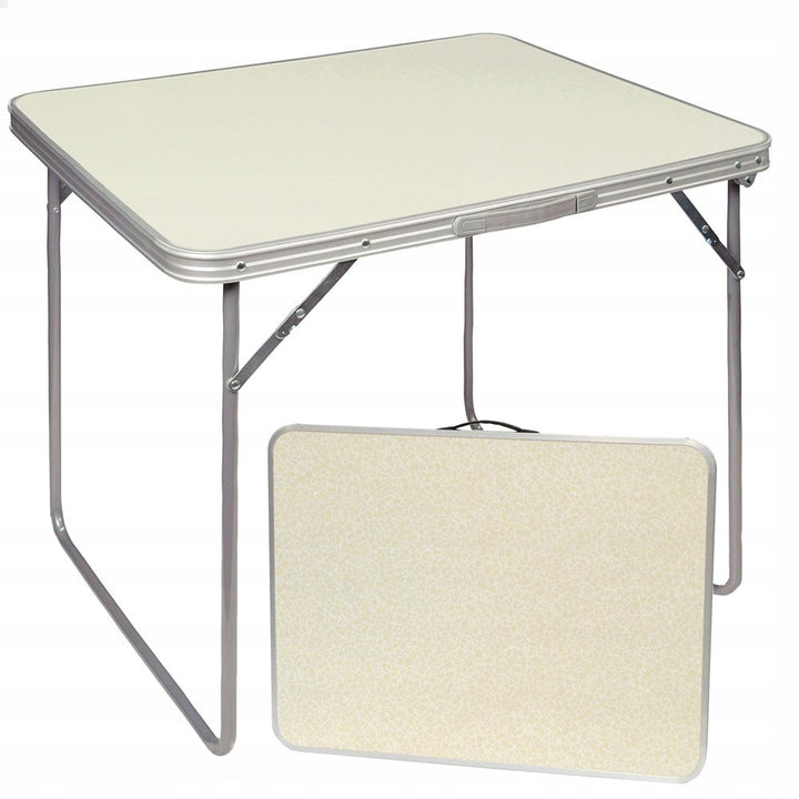 Masuta turistica pliabila, Zola®, stabila, cadru aluminiu, 80x60x70 cm