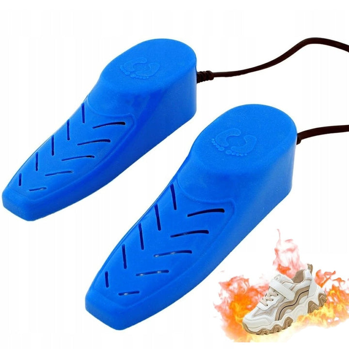 Uscatoar electric pentru incaltaminte, Zola, 12W, marime universala, 150 x 45 x 38 mm, albastru