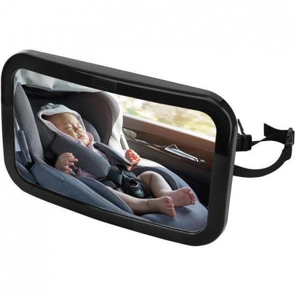 Oglinda pentru observarea copilului in masina, Zola®, rotatie 360°, 24.5x17 cm, neagra
