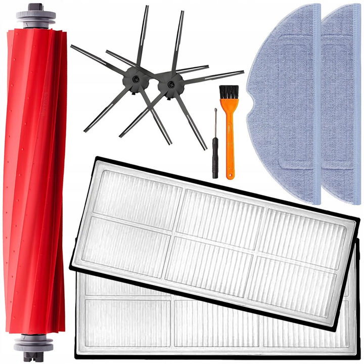 Set 9 accesorii pentru Roborock, Zola®, compatibil cu modelul S7/S7 PLUS/S7 MAX/S7 MAX V/S70/S75, multicolor