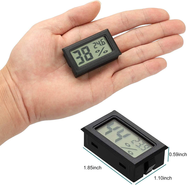 Termometru si higrometru digital, Zola®, 10% RH ~ 99% RH, precizia masurarii temperaturii: + - 0.1C