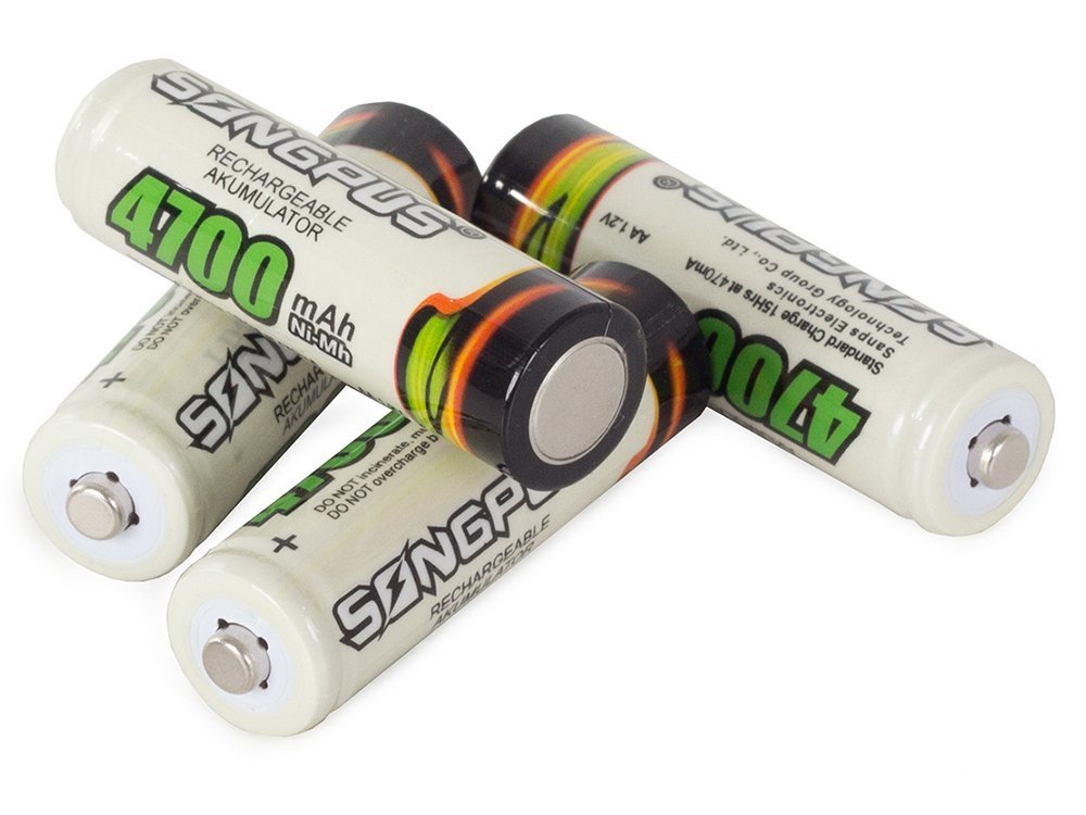 Set acumulatori AA (R6), 4700mAh, Ni-MH, 4 buc