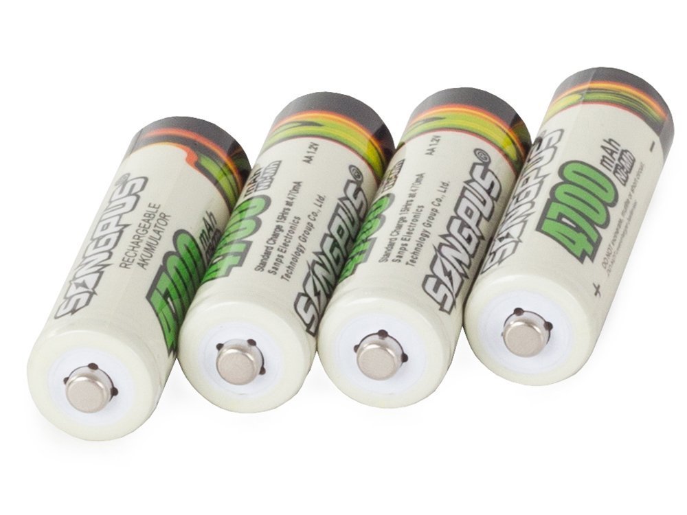 Set acumulatori AA (R6), 4700mAh, Ni-MH, 4 buc