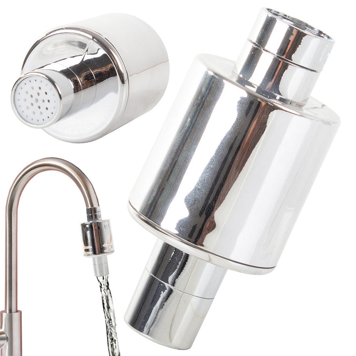 Filtru de apa baterie chiuveta, Zola®, aerator, cromat, diametru 5 cm