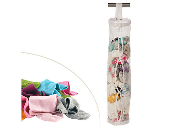 Organizator pentru sosete, Zola®, alb, 53x20 cm
