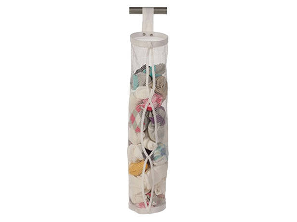 Organizator pentru sosete, Zola®, alb, 53x20 cm