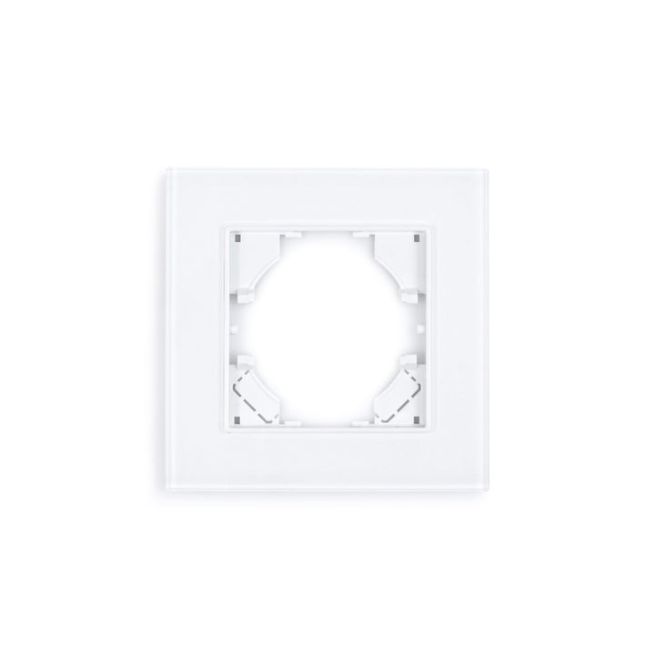 Rama pentru priza ZSP, Zola®, IP20, 8.6x8.6x6 cm, alb