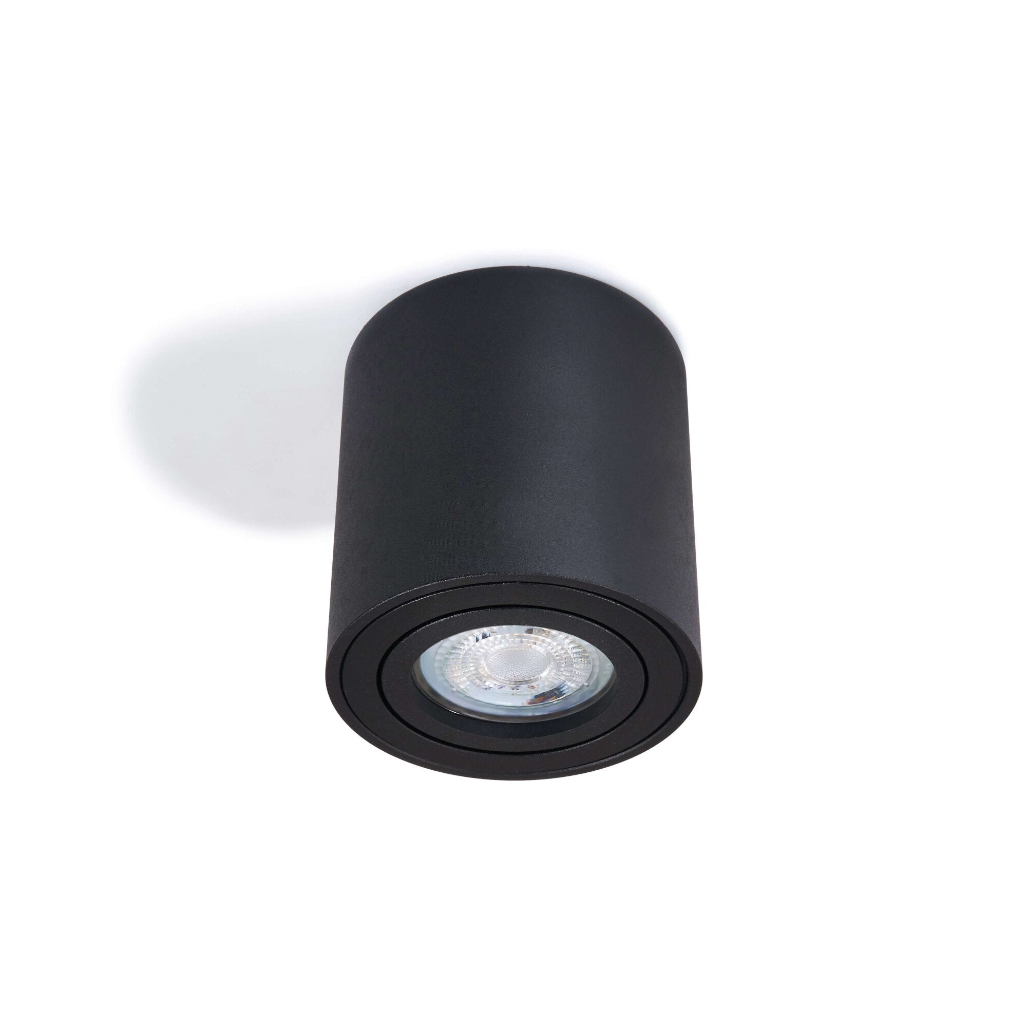 Lampa sport, Zola®, prindere directa, GU10, directionabil, design placut, 8.4x8 cm, negru
